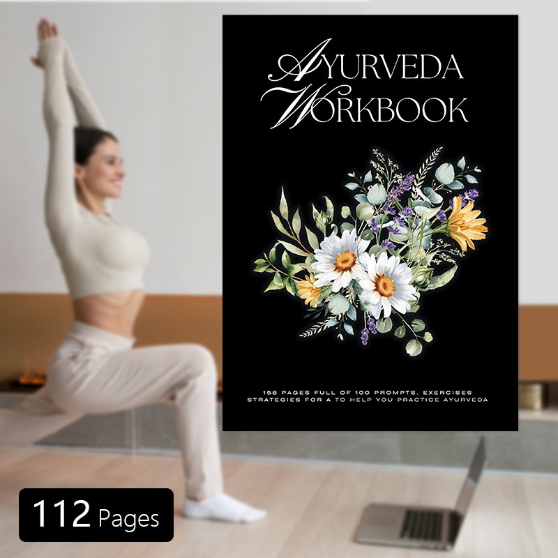 Health Wellness Yoga - สมุดบันทึกสุขภาพแบบโฮลิสติก ยูรเวดา ออร์คบูส คู่มือการฝึกโยคะและการดูแลสุขภาพแบบอายุรเวท มีสินค้าพร้อมส่ง