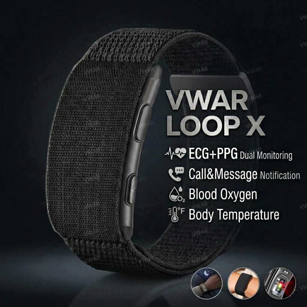 Xbody Health & Wellness Functional Integrative Medicine Office & Medical Spa Photos - VWAR LOOP X ECG สร้อยข้อมืออัจฉริยะอัตราการเต้นของหัวใจความดันโลหิตกันน้ำตัวติดตามสุขภาพและฟิตเนส 2026