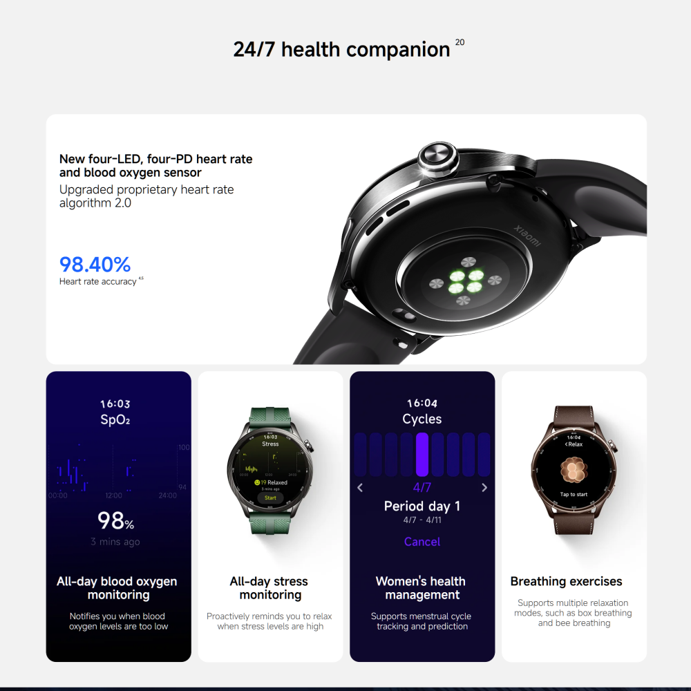 สมาร์ทวอทช์ Xiaomi Watch S5 รุ - Xbody Health & Wellness Functional Integrative Medicine Office & Medical Spa Photos บทวิจารณ์และราคา