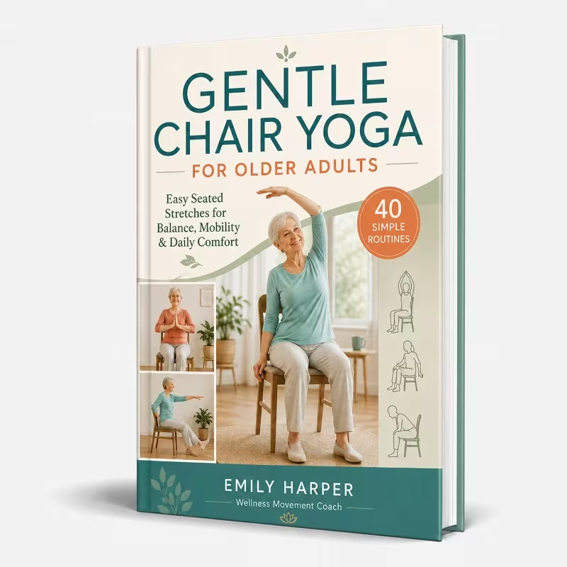 โยคะบนเก้าอี้สำหรับผู้สูงอายุ  - Health Wellness Yoga บทวิจารณ์และราคา